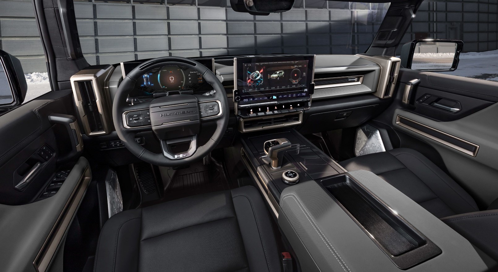 2024 GMC Hummer Electric Car Interior