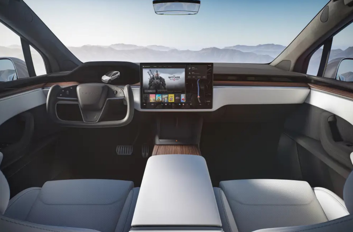 Tesla Model X SUV Interior