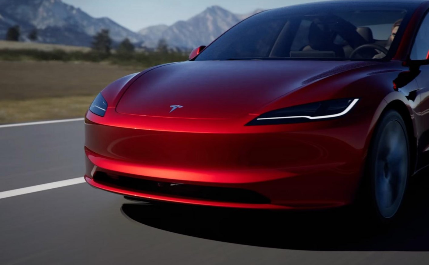 New Tesla Model 3 Highland
