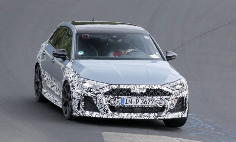 2024 Audi RS 3 Saloon Spied